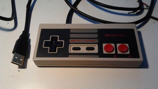 A NES controller with USB! Full size